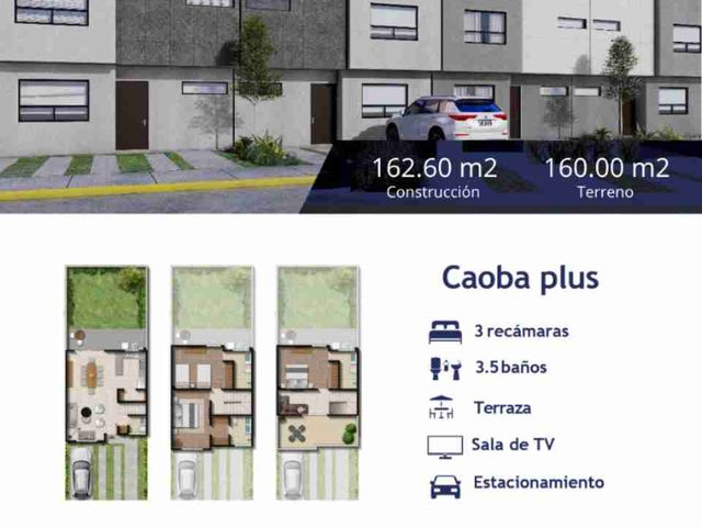 Se vende casa en fraccionamiento villas san fernando, modelo caoba plus, calimaya, Estado de México