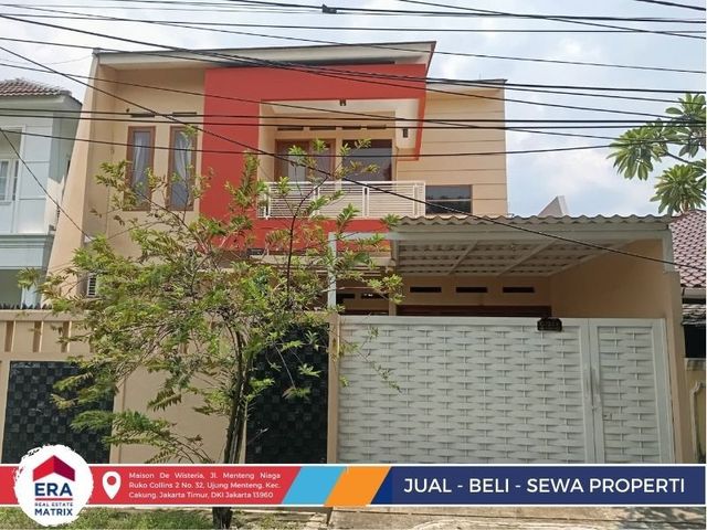 Jual Rumah Unfurnish Lelang Cash Only Lokasi Strategis Dan Bebas Banjir Di Wijaya Kusuma, Jakarta