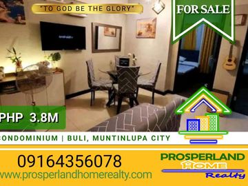 FOR SALE 2BR CONDO UNIT IN BULI, MUNTINLUPA CITY
