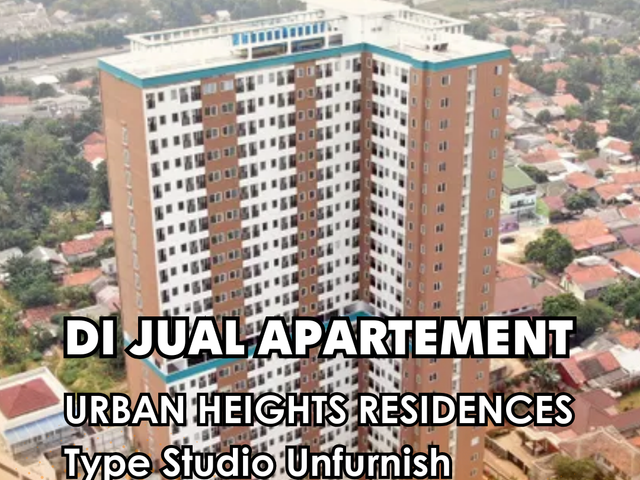 Di Jual !!! Apartemen Urban Heights Residences Type Studio