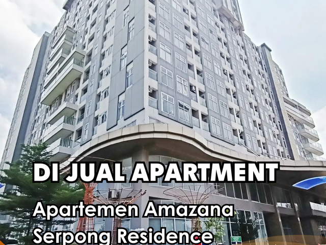 Dijual Segera !!!  Apartemen Amazana Type Studio