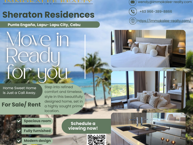 Sheraton Residences Mactan | Luxury Condo for Sale