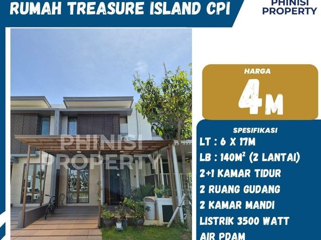 DIJUAL RUMAH TREASURE ISLAND CPI, MAKASSAR