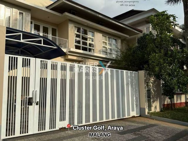 Rumah Furnished Di Jalan Utama Cluster Golf, Kota Araya Malang