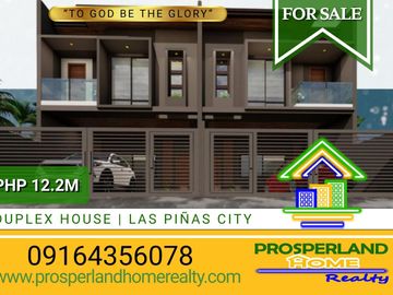 DUPLEX HOUSE FOR SALE IN TALON UNO, LAS PIÑAS CITY