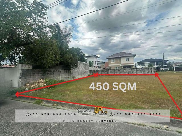 LOT FOR SALE IN TELABASTAGAN SAN FERNANDO PAMPANGA