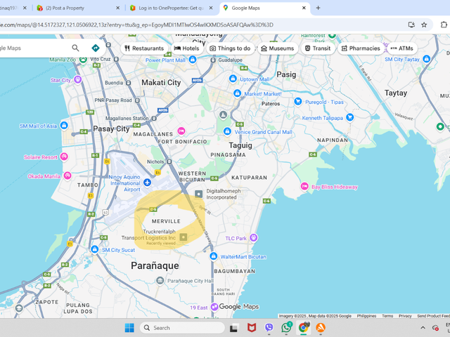 Residential property in Merville Park Subdivision, Paranaque