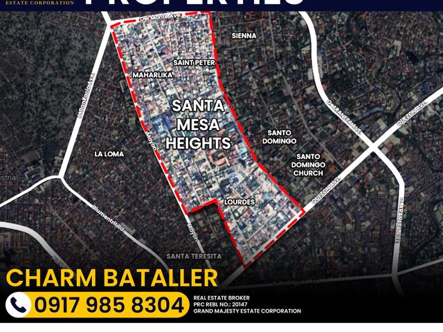 2 Storey House and Lot along CORDILLERA ST Santa Mesa Heights Quezon City FOR SALE