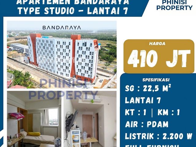 Dijual Apartemen Bandaraya Tallasa City dekat Perintis Kemerdekaan