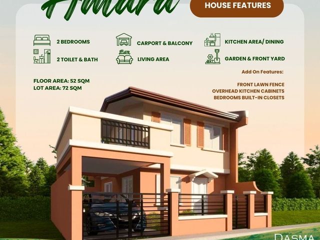 PRE-SELLING 2 Bedroom House & Lot in TANZA, CAVITE