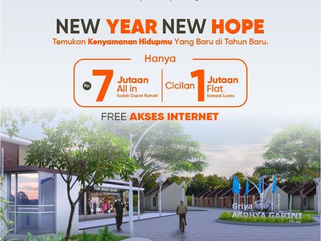 PROMO DP 7 JUTAAN ALL IN RUMAH SUBSIDI MADIUN