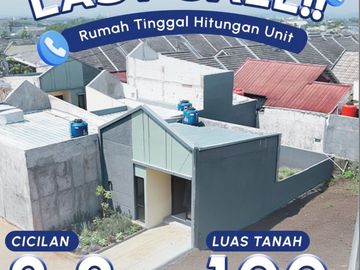Ready stok rumah dengan luas tanah 100m harga dibawah 1M