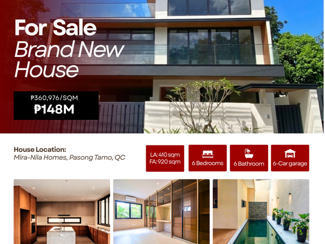 FOR SALE Brand New 3-Storey Japandi Smart House in Tivoli Royale, Batasan Hills, Quezon City
