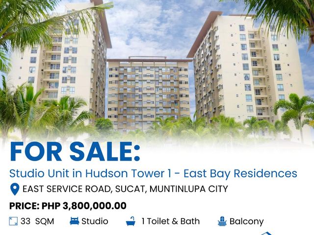 Studio Unit for Sale near East Service Road – East Bay Residences