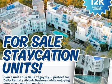 TAGAYTAY STAYCATION INVESTMENT - FEW UNITS LEFT!