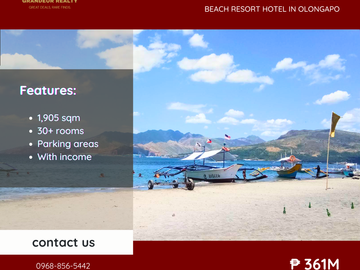 For Sale: Beach Resort Hotel located in Olongapo