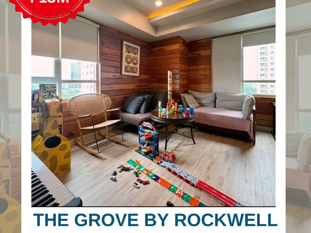 2BR CONDO FOR SALE THE GROVE BY ROCKWELL PASIG CITY
