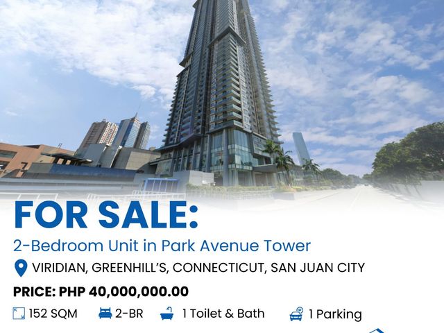 2-Bedroom Unit for Sale at the back of Greenhill Malls – Viridian