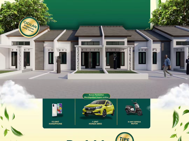 di jual rumah subsidi Hunian Uswah Pandantoyo Kertosono