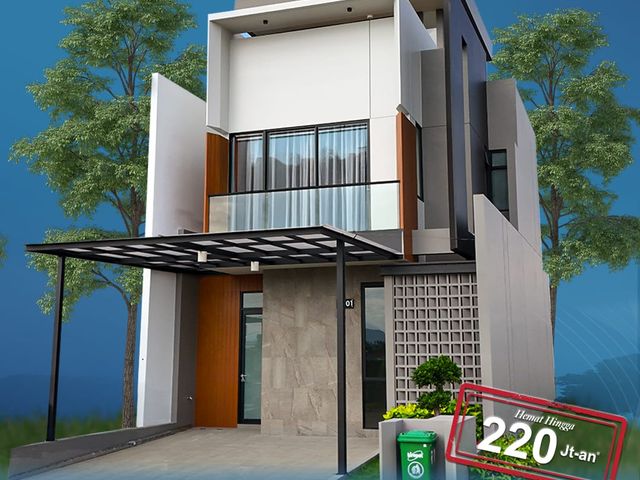 CITRALAND TALLASA CITY tipe HESSONITE rumah 3 lantai Tahun Baru Rumah Baru Hemat 220jt-an