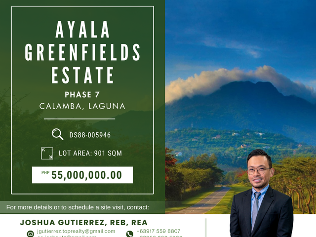 FOR SALE: Cul-de-Sac, Fairway Lot in Ayala Greenfield Estates