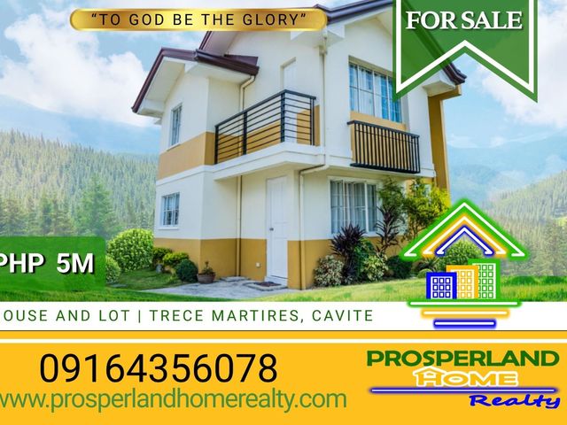 HOUSE AND LOT FOR SALE IN TRECE MARTIRES, CAVITE