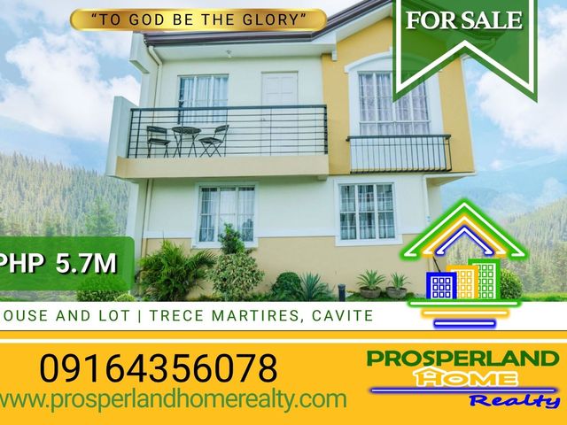 HOUSE AND LOT FOR SALE IN TRECE MARTIRES, CAVITE
