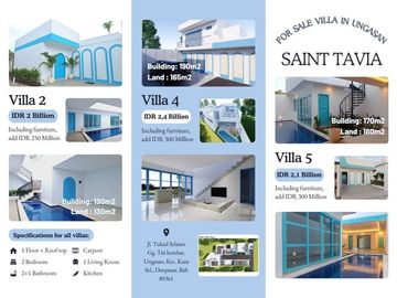 Villa dijual di Ungasan - Air, Keamanan