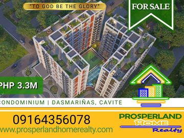 STUDIO TYPE CONDO UNIT FOR SALE IN DASMARINAS, CAVITE