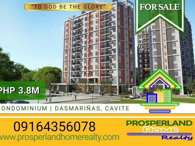 STUDIO W/ BALCONY CONDO UNIT FOR SALE IN DASMARINAS, CAVITE
