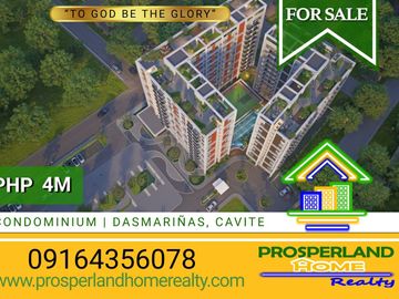 CONDO UNIT FOR SALE IN STUDIO W/ BALCONY  DASMARINAS, CAVITE