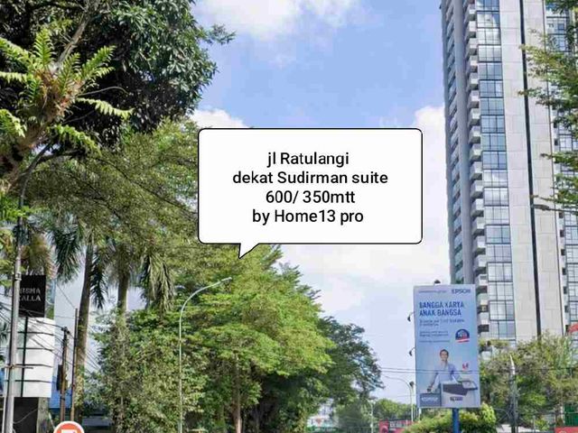 Rumah jl Ratulangi dekat Sudirman suite 31 dan Mall Ratu indah Monginsidi