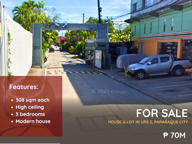 For Sale: Modern Contemporary House located at UPS 2, Parañaque City