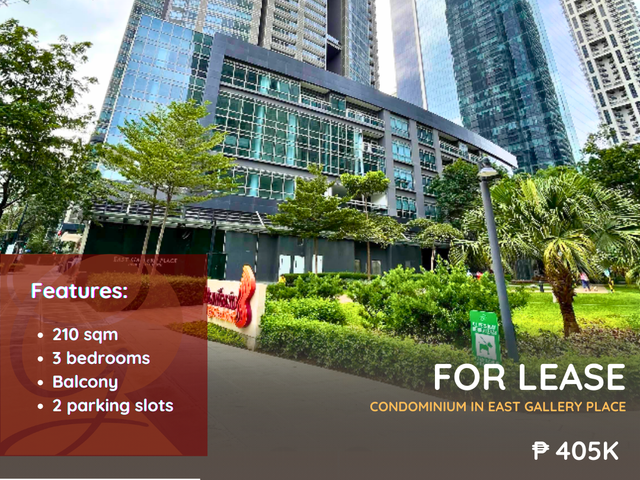 For Lease: Condo Unit located at East Gallery Place