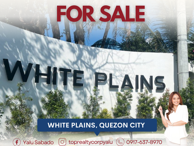 For Sale Prime Lot in White Plains, Quezon City