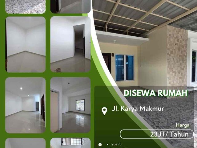 Disewakan Rumah Daerah Karya Makmur Pekanbaru Kota Siap Huni!