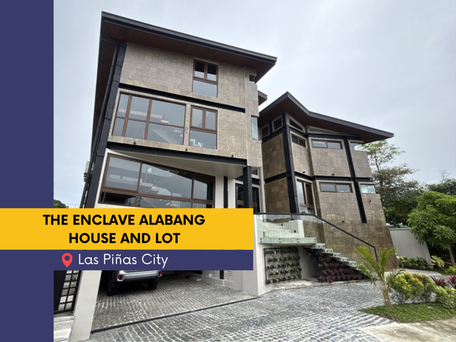 House and Lot For Sale in The Enclave Alabang at Las Pinas City