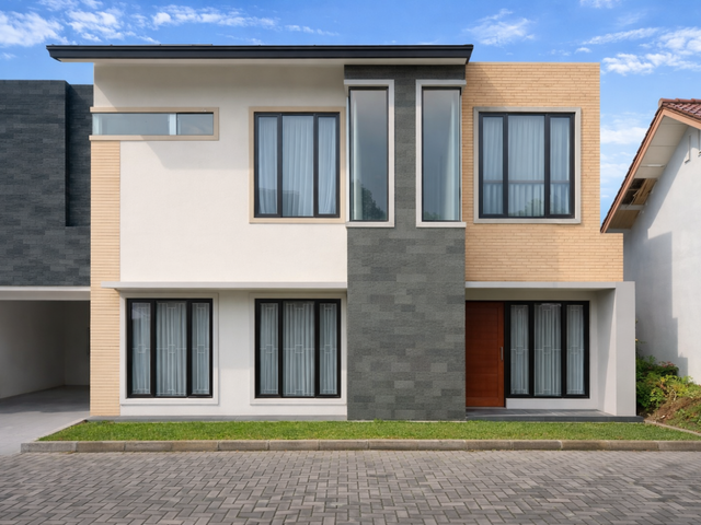 Rumah modern cantik di Bintaro Pondok Aren PR 17891