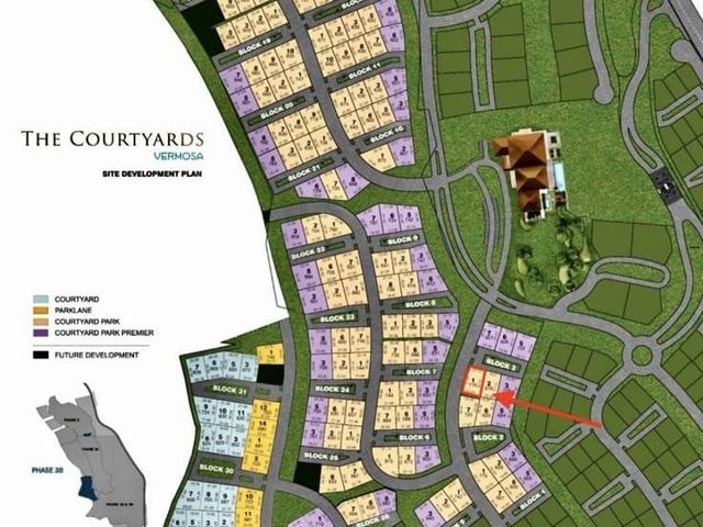 FOR SALE: 716 SQM Residential Lot in The Courtyards at Vermosa, Imus City, Cavite