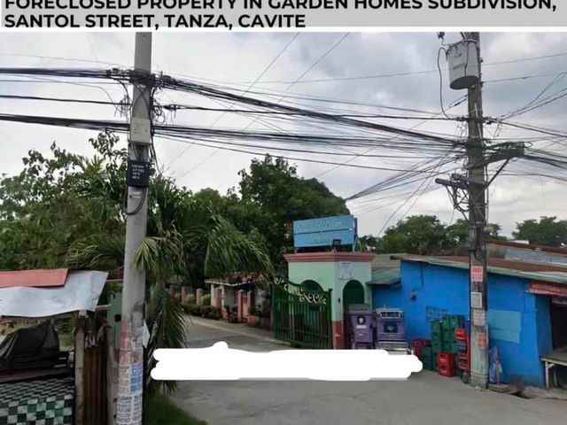 Starting bid Price for P600k BID NOW! DEADLINE TOMORROW!, own a bank foreclosed house& lot in GARDEN HOMES SUBDIVISION, SANTOL STREET,  TANZA, Cavite