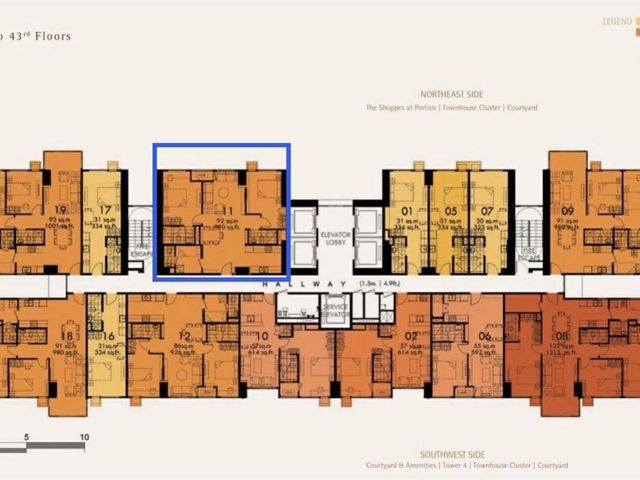 For Sale: 2 Bedroom Condominium in The Ametrine at Portico, Oranbo, Pasig City