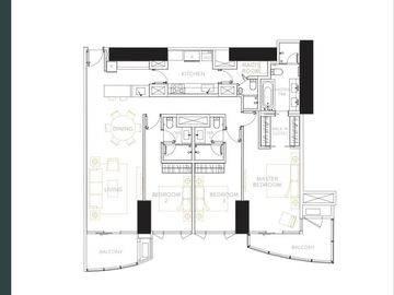 3BR for Sale in Shang Residences Wack Wack - Great Deal