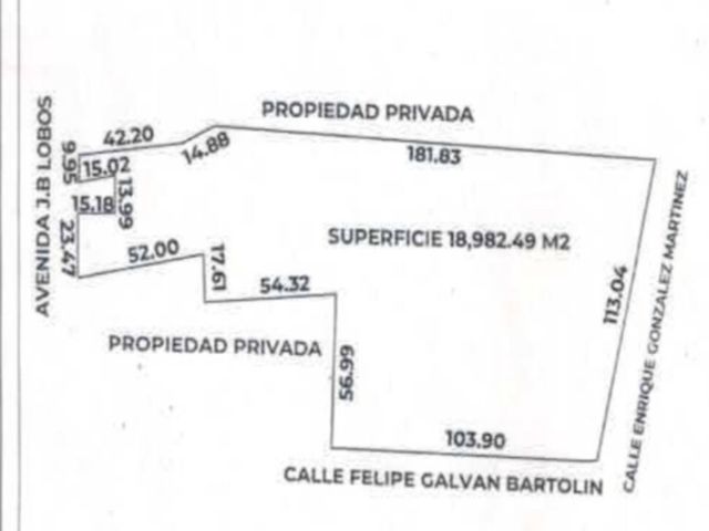 Terreno en Venta en JB Lobos, Veracruz. GVT-0250