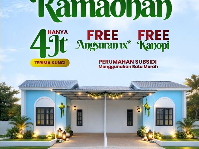 Rumah Subsidi Kualitas Nomor Satu Harga Merakyat