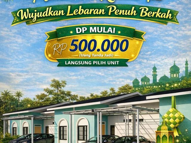 HUNIAN STRATEGIS DEKAT TEMPAT WISATA FAVORIT! Tinggal Nyaman, Healing Jadi Dekat!