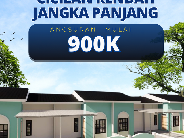 Cicilan Mulai 900 Ribuan – Rumah Nyaman Jangka Panjang!