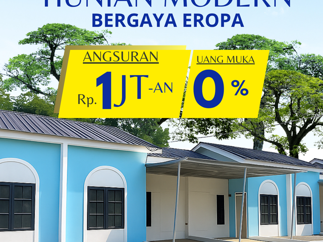 ELI RUMAH TANPA DP!  Mulai Punya Rumah Tanpa Beban di Awal!