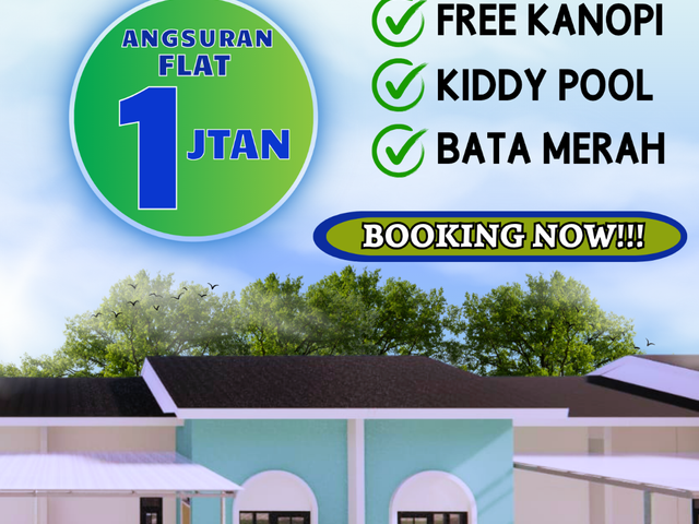 🏡UPGRADE HIDUPMU MULAI DARI SINI! Rumah Nyaman, Cicilan Ringan!