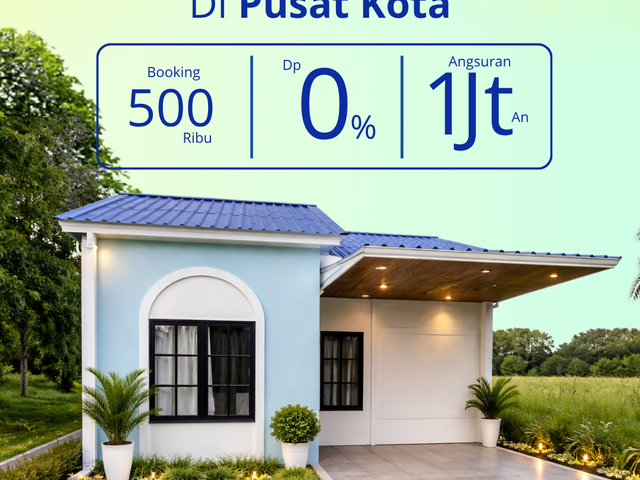 Rumah Subsidi Istimewa  DP 0% Siap Huni!