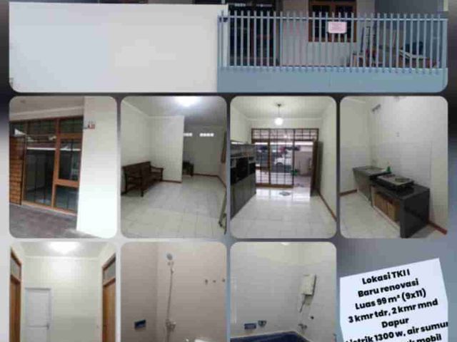 dijual/ disewa rumah di tki 1
